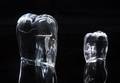 Two Baccarat Glass Elephants