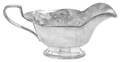 An American Silverplate Sauce Boat