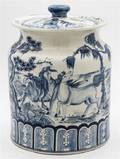 A Chinese Ceramic Covered Jar