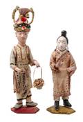 A Pair of Japanese Dolls