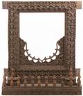 A Southeast Asian Carved Wood Shrine Frame