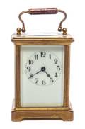 A Brass Carriage Clock