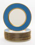Twelve Lenox Porcelain Dinner Plates