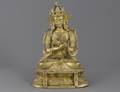 115 GILT BRONZE FIGURE OF TARA