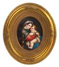 A Continental Porcelain Plaque