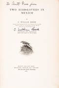ORNITHOLOGY BEEBE WILLIAM
