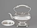 122 FINE BONEBAKKER CONTINENTAL SILVER TEA POT