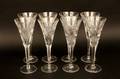 Eight Waterford Crystal Millennium Collection Flutes