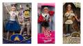 Five Disney Themed Barbies