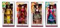 Four Pink Label Festivals of the World Barbies