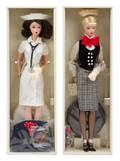 Two Gold Label Silkstone Fashion Model Collection Barbies