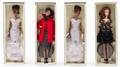 Four Silkstone Fashion Model Collection Barbies