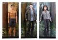 Five Twilight Themed Barbies