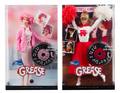 Four Grease Themed Barbies