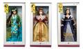 Five Pink Label Dolls of the World Barbies