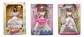 Four Wedding Themed Barbies