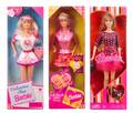 Four Valentines Day Themed Barbies