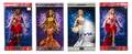 Four Collector Edition Diva Collection Barbies