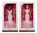 Five Pink Label Charity Themed Barbies