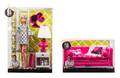 Three Luxury Fashion Themed Barbies