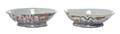 A Pair of Famille Rose Porcelain Dishes