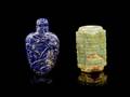Two Hardstone Snuff Bottles