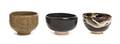 Three Japanese Pottery Bowls