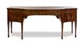 A George III Satinwood Inlaid Mahogany Sideboard