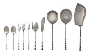 A Group of American Silver Flatware