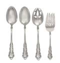 Four American Silver Flatware Servers