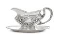 An American Silver Sauce Boat