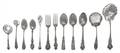 A Group of American Silver Flatware Servers