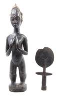 Two African Carved Wood Figures