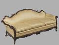 238 LOUIS XV STYLE CARVED MAHOGANY SOFA