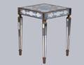 215 VINTAGE MIRRORED SIDE TABLE