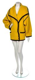 An Emanuel Ungaro Mustard Coat