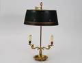 69 LOUIS XVI STYLE GILT BRONZE BOUILLOTTE LAMP