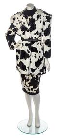 A Patrick Kelly Cow Print Ensemble