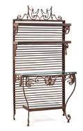 A French Wrought Iron Bakers Rack