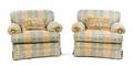 A Pair of Upholstered Armchairs