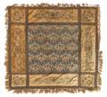 A Venetian Metallic Thread Velvet Silk and Wool Table Cover