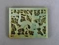 367 CELADON JADE DRAGON PLAQUE