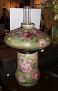 A Large Victorian Kerosene Lamp