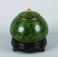 A Cloisonne Jar and Cover