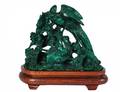 70 CARVED MALACHITE GROUP