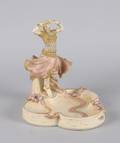 A Royal Dux Ceramic Figural Dish