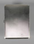 A George VI Silver Cigarette Case Birmingham