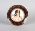 A Royal Vienna Style Porcelain Cabinet Plate