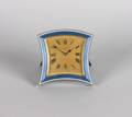 A Blue Enamel Clock
