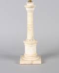 An Alabaster Table Lamp
